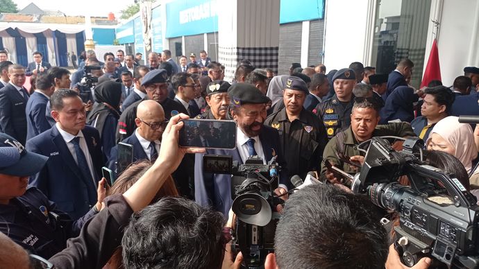 Surya Paloh Pimpin Apel HUT Ke-13 NasDem