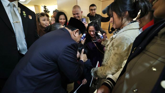 Prabowo di Amerika