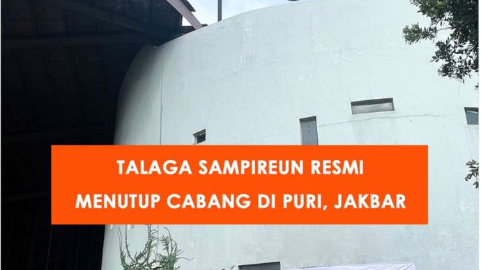 Talaga Sampireun tutup