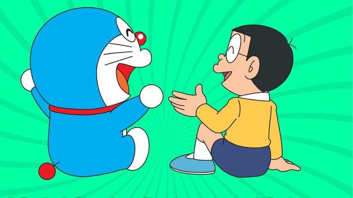 Doraemon dan Nobita. <b>(Instagram)</b>