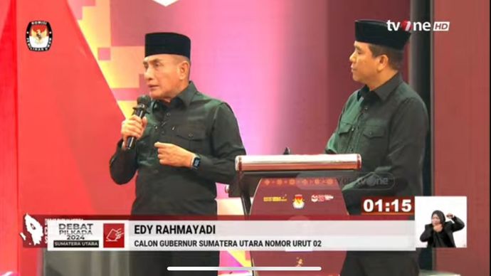 calon gubernur sumatera utara edy rahmayadi