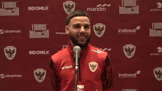 Pemain Timnas Indonesia, Calvin Verdonk.