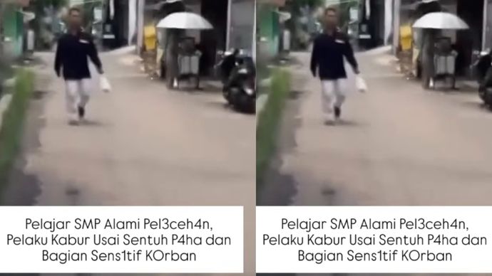 Siswi SMP dilecehkan