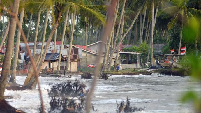 Pantai Pasir Jambak Padang Sumatera Barat.