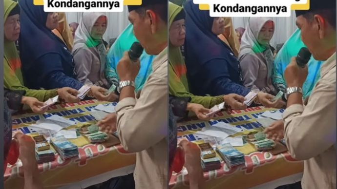 Isi Amplop Kondangan Diumumkan Langsung