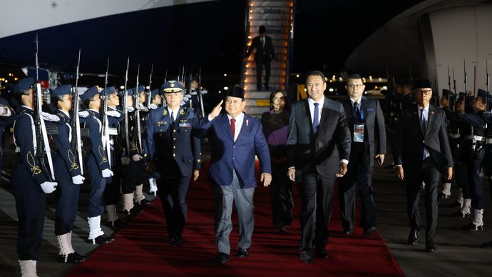 Prabowo di Peru