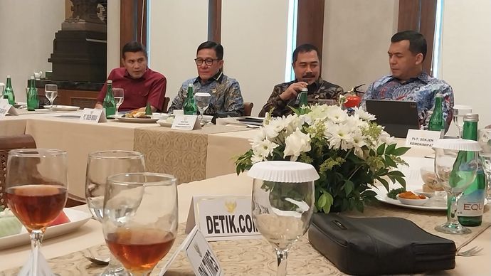 Menteri Imigrasi dan Pemasyarakatan, Agus Andrianto,