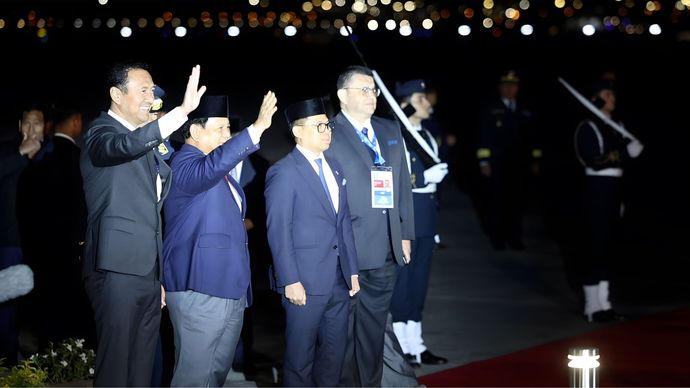 Prabowo di Peru <b>(Ist.)</b>