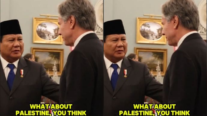 Prabowo dan Blinken