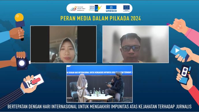 Peran Media Dalam Pilkada 2024 yang Digelar AMSI dan UNESCO