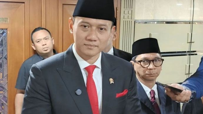 Menteri Koordinator Bidang Infrastruktur dan Pembangunan Kewilayahan Agus Harimurti Yudhoyono (AHY) ditemui di Jakarta, Jumat (15/11/2024) ANTARA