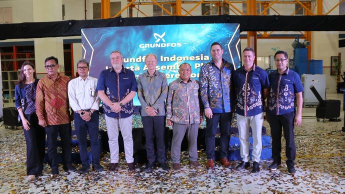 Grundfos Mendorong Produksi Lokal dengan Meningkatkan Pabrik di Jakarta untuk Mendukung Pertumbuhan Berkelanjutan di Indonesia <b>(DOKUMENTASI)</b>