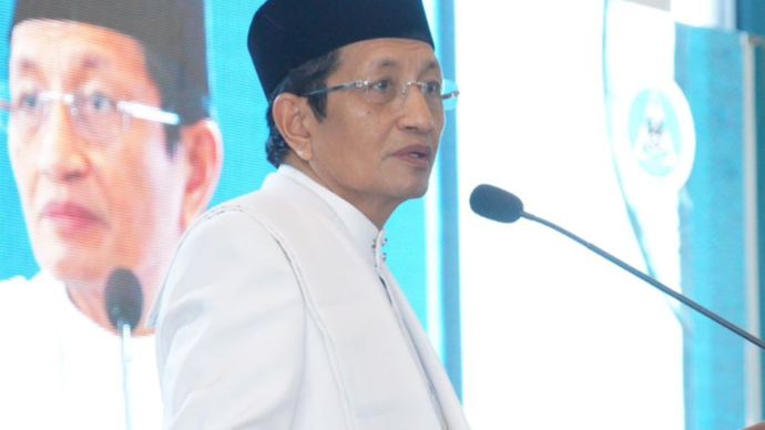 Menteri Agama Nasaruddin Umar. Foto: Dwiki Iqbal