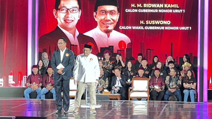 Ridwan Kamil-Suswono. 