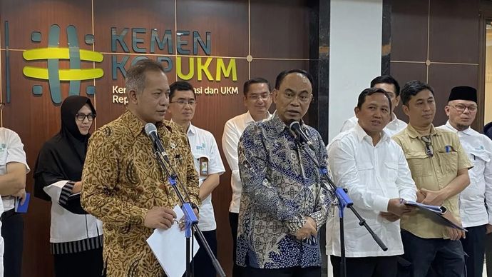 Menteri Koperasi dan Usaha Kecil Menengah (Menkop) Budi Arie Setiadi.