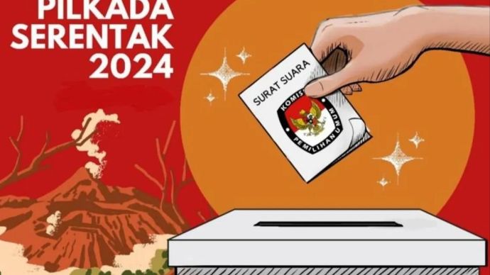 Pilkada Serentak 2024. (Antara) 