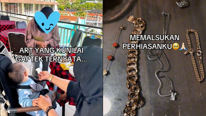 ART Palsukan Perhiasan Majikan