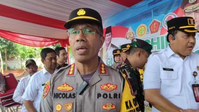 Kapolres Metro Jakarta Timur Kombes Pol Nicolas Ary Lilipaly.