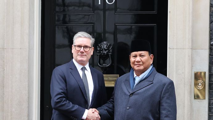 Keir Starmer dan Prabowo