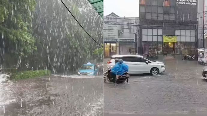 Banjir di Bintaro Sektor 5