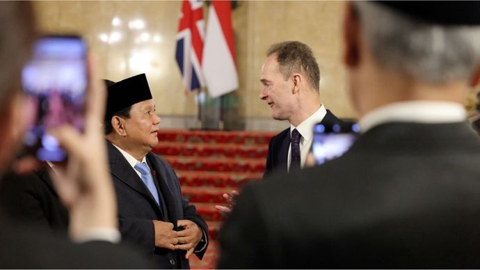 Prabowo di London Inggris <b>(Istimewa)</b>