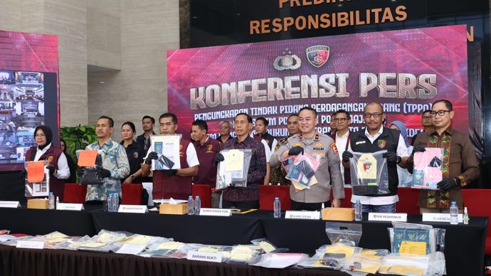 Bareskrim Polri berhasil mengungkap 397 kasus tindak pidana perdagangan orang jaringan internasional, periode 22 Oktober hingga 22 November 2024. <b>(Dok.Istimewa)</b>