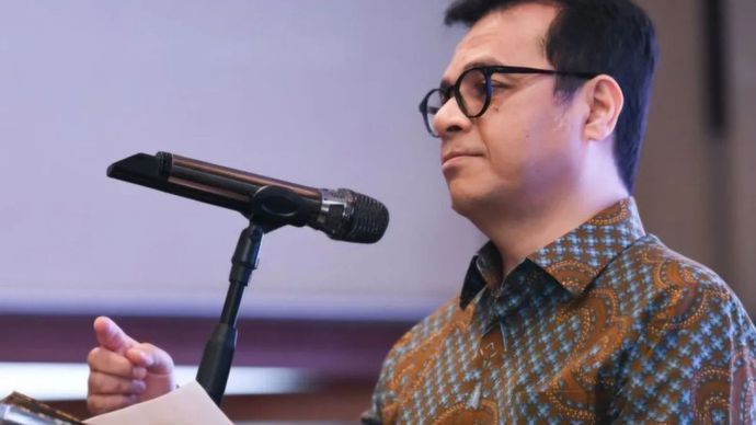 Wakil Menteri Komdigi Nezar Patria di Jakarta. 