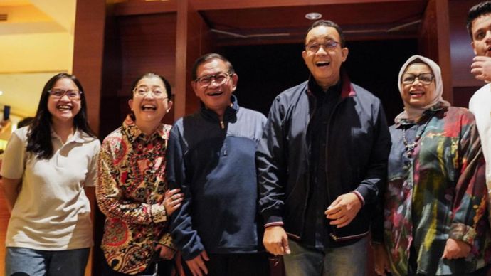 ,Pramono Anung nonton bioskop bareng Anies Baswedan