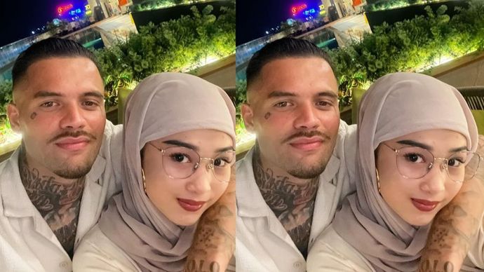 Diego Michiels dan sang istri, Dhea Ananda. <b>(Instagram)</b>