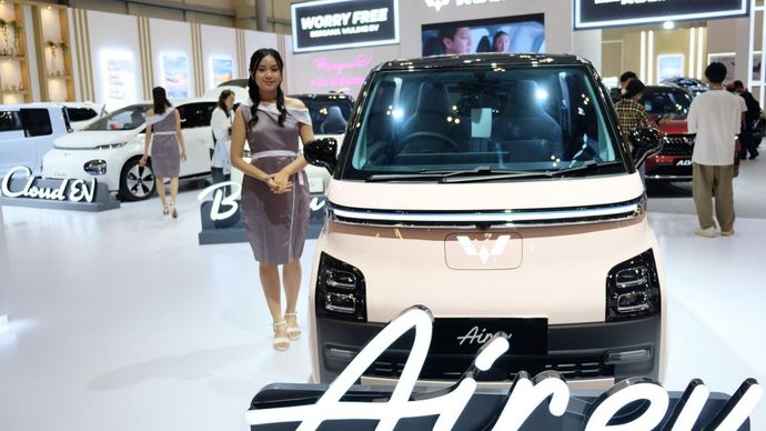 Wuling Air ev hadir di MUF GJAW 2024. (Foto: Dok/Istimewa)