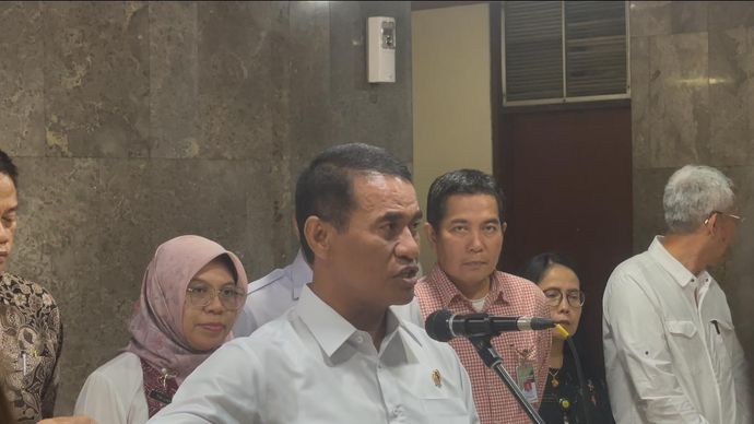 Mentan Andi Amran Sulaiman ungkap empat perusahaan diblacklist karenaterbukti menjual pupuk palsu (Ntvnews.id-Muslimin Trisyuliono).