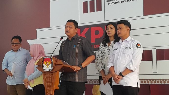 Ketua KPU DKI Jakarta, Wahyu Dinata