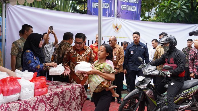 Kementerian Imigrasi dan Pemasyarakatan Gelar Bakti Sosial <b>(Imigrasi)</b>