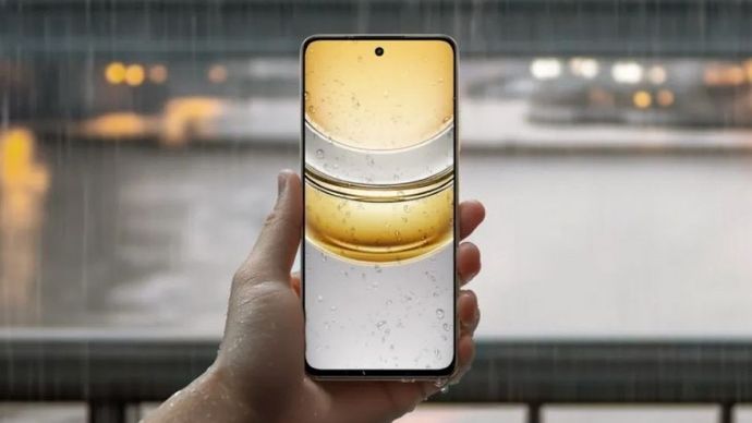 Realme V60 Pro dilengkapi dengan sertifikasi IP69 yang menjamin ketahanan terhadap debu dan air.&nbsp;(Foto: GSM Arena) 