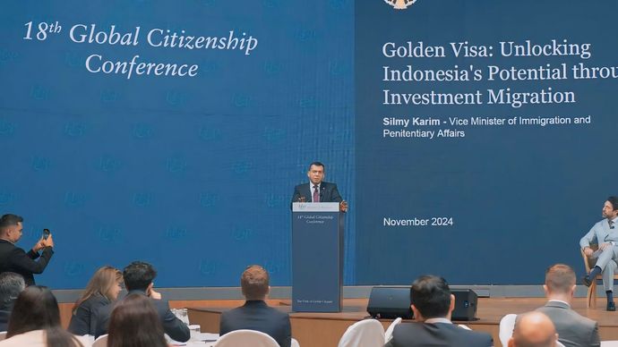 Golden Visa Indonesia Jadi Pembahasan dalam 18th Global Citizenship Conference <b>(Istimewa)</b>