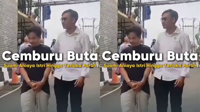 Suami Bacok Istri di Depok