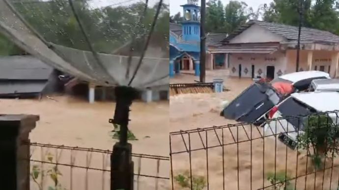 Video Sukabumi diterjang banjir