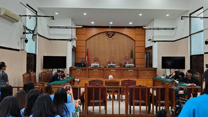 Sidang vonis kasus dugaan sumpah palsu