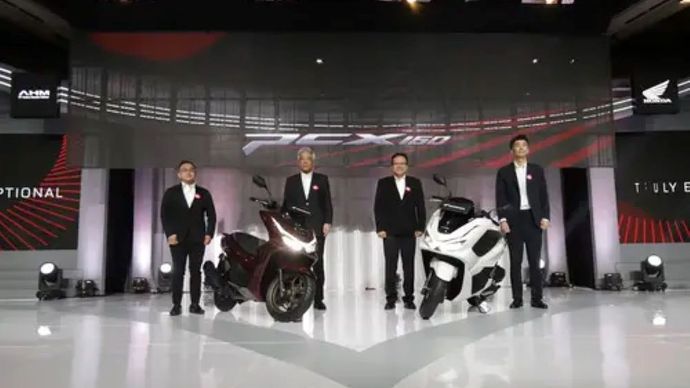 PT Astra Honda Motor (AHM) resmi meluncurkan New Honda PCX160. (Foto: Istimewa) 