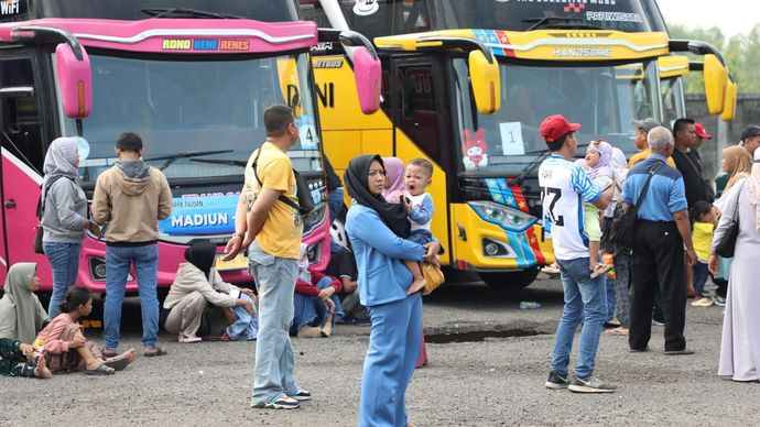 Kemenhub menyediakan 3.500 kursi bus mudik gratis pada libur natal dan tahun baru (Nataru)/Ist