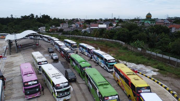 Kemenhub menyediakan 3.500 kursi bus mudik gratis pada libur natal dan tahun baru (Nataru)/Ist 