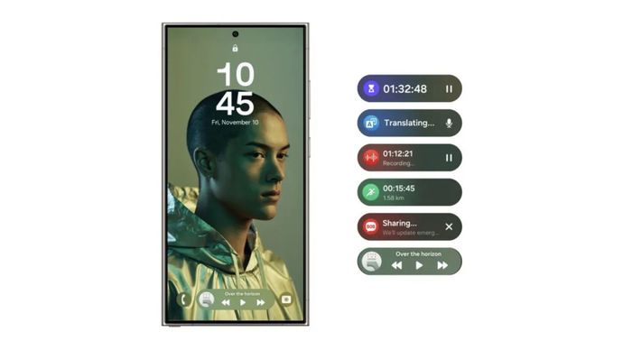 Antarmuka Samsung One UI 7 Beta