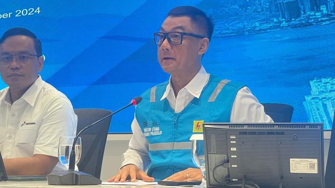 Direktur Utama PLN Darmawan Prasodjo memprediksi jumlah kendaraan listrik yang akan digunakan untuk mudik Nataru meningkat 2,5 lipat (Ntvnews.id-Muslimin Trisyuliono).