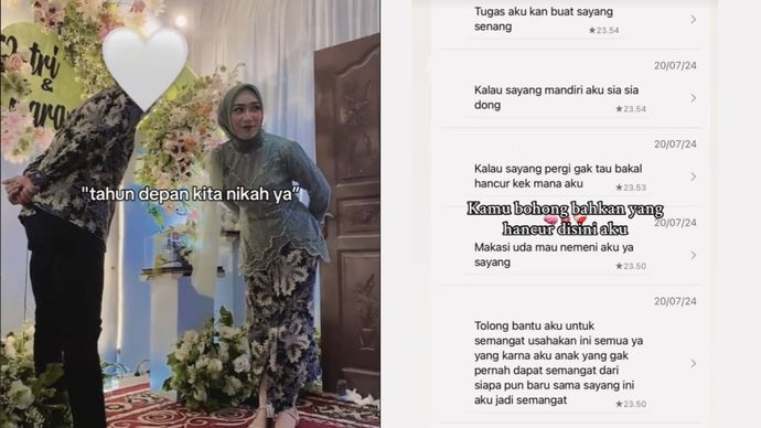 Viral Tunangan Ditinggal Demi Wanita Lain