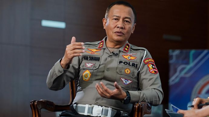 Kepala Korps Lalu Lintas (Kakorlantas) Polri Irjen Pol Aan Suhanan.