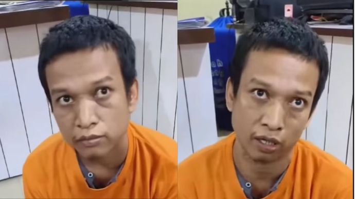 Rudi Sihaloho Pelaku Penikaman 3 Bocah di Deli Serdang