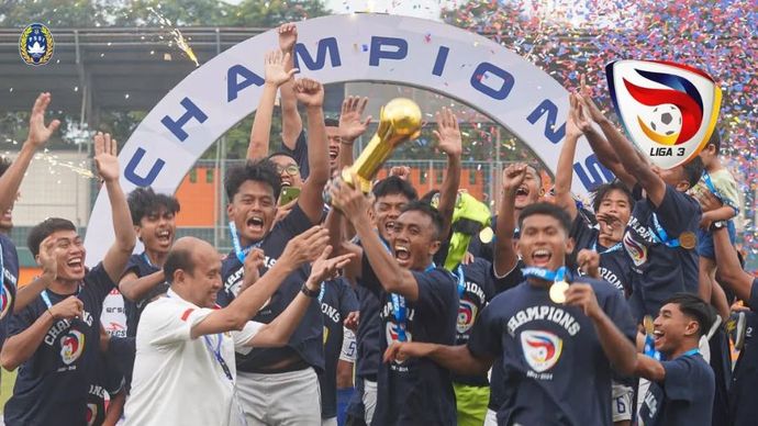 Juara Liga 3 Nasional 2023/2024, Adhyaksa Farmel FC. <b>(Instagram)</b>