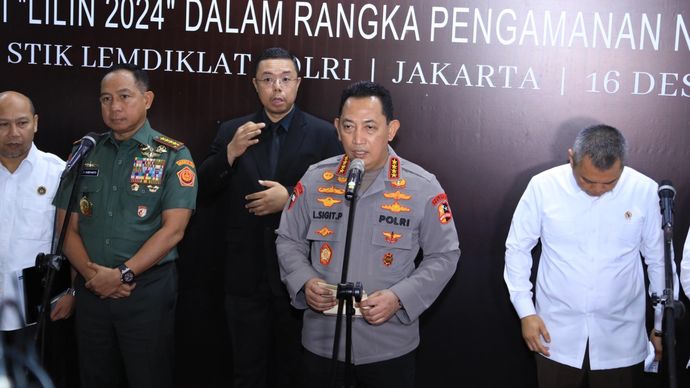 TNI siap membantu pengamanan perayaan Natal 2024 dan Tahun Baru 2025. 