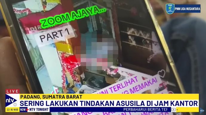 Viral oknum Lurah di Padang diduga melakukan tindakan asusila ke Office girl.  