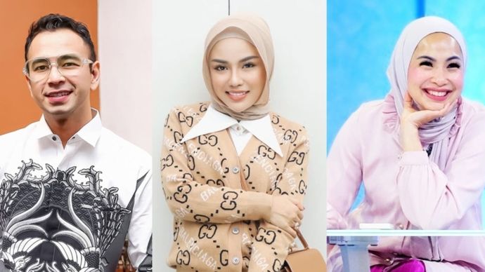 Raffi Ahmad, Medina Zein, Feni Rose